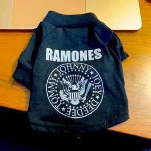 Ramones Dog or Cat T-shirt, extra small